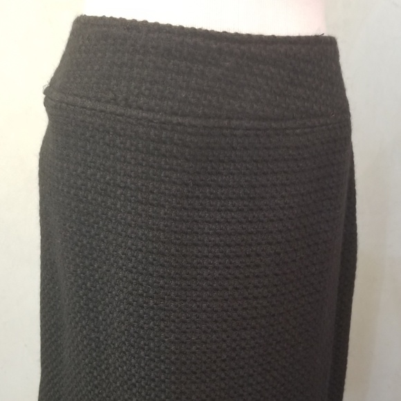 Black textured pencil skirt (J35) - Picture 2 of 6
